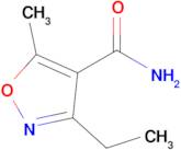 3-Ethyl-5-methyl-1,2-oxazole-4-carboxamide