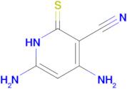 4,6-diamino-2-sulfanylidene-1,2-dihydropyridine-3-carbonitrile