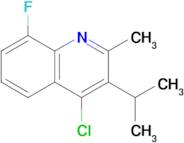 4-Chloro-8-fluoro-2-methyl-3-(propan-2-yl)quinoline