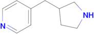 4-[(pyrrolidin-3-yl)methyl]pyridine