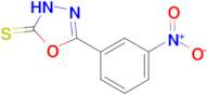 5-(3-nitrophenyl)-2,3-dihydro-1,3,4-oxadiazole-2-thione
