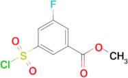 Methyl 3-(chlorosulfonyl)-5-fluorobenzoate