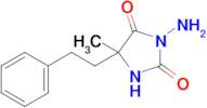 3-Amino-5-methyl-5-(2-phenylethyl)imidazolidine-2,4-dione