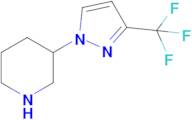 3-[3-(trifluoromethyl)-1h-pyrazol-1-yl]piperidine