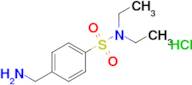 4-(Aminomethyl)-N,N-diethylbenzene-1-sulfonamide hydrochloride