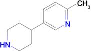 2-Methyl-5-(piperidin-4-yl)pyridine