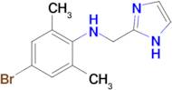 4-Bromo-N-(1h-imidazol-2-ylmethyl)-2,6-dimethylaniline