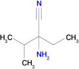 2-Amino-2-ethyl-3-methylbutanenitrile