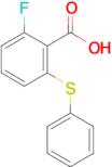 2-Fluoro-6-(phenylsulfanyl)benzoic acid