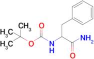 Tert-butyl n-(1-carbamoyl-2-phenylethyl)carbamate