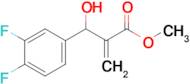 Methyl 2-[(3,4-difluorophenyl)(hydroxy)methyl]prop-2-enoate