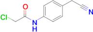 2-Chloro-N-[4-(cyanomethyl)phenyl]acetamide