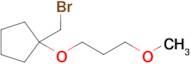 1-(Bromomethyl)-1-(3-methoxypropoxy)cyclopentane