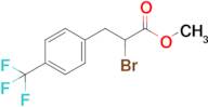 Methyl 2-bromo-3-[4-(trifluoromethyl)phenyl]propanoate