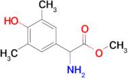 Methyl 2-amino-2-(4-hydroxy-3,5-dimethylphenyl)acetate