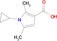 1-Cyclopropyl-2,5-dimethyl-1h-pyrrole-3-carboxylic acid