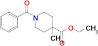 Ethyl 1-benzoyl-4-methylpiperidine-4-carboxylate