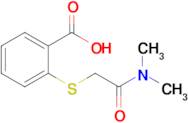 2-{[(dimethylcarbamoyl)methyl]sulfanyl}benzoic acid