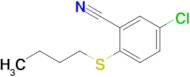 2-(Butylsulfanyl)-5-chlorobenzonitrile