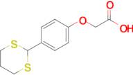 2-[4-(1,3-dithian-2-yl)phenoxy]acetic acid