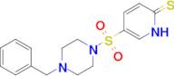 5-[(4-benzylpiperazin-1-yl)sulfonyl]-1,2-dihydropyridine-2-thione