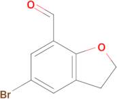 5-Bromo-2,3-dihydro-1-benzofuran-7-carbaldehyde