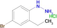 (4-Bromo-2-ethylphenyl)hydrazine hydrochloride