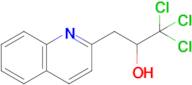 1,1,1-Trichloro-3-(quinolin-2-yl)propan-2-ol