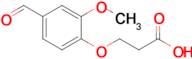 3-(4-Formyl-2-methoxyphenoxy)propanoic acid