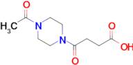 4-(4-Acetylpiperazin-1-yl)-4-oxobutanoic acid