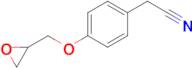2-{4-[(oxiran-2-yl)methoxy]phenyl}acetonitrile