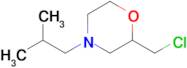 2-(Chloromethyl)-4-(2-methylpropyl)morpholine