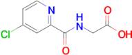 2-[(4-chloropyridin-2-yl)formamido]acetic acid