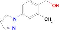 [2-methyl-4-(1h-pyrazol-1-yl)phenyl]methanol