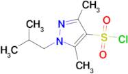 3,5-Dimethyl-1-(2-methylpropyl)-1h-pyrazole-4-sulfonyl chloride