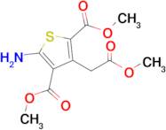 2,4-Dimethyl 5-amino-3-(2-methoxy-2-oxoethyl)thiophene-2,4-dicarboxylate