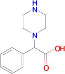 2-Phenyl-2-(piperazin-1-yl)acetic acid