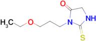 3-(3-ethoxypropyl)-2-sulfanylideneimidazolidin-4-one