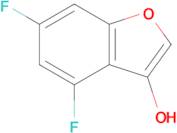 4,6-difluoro-1-benzofuran-3-ol