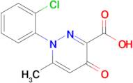 1-(2-Chlorophenyl)-6-methyl-4-oxo-1,4-dihydropyridazine-3-carboxylic acid