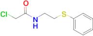 2-Chloro-N-[2-(phenylsulfanyl)ethyl]acetamide