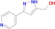 [3-(pyridin-4-yl)-1h-pyrazol-5-yl]methanol