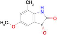 5-Methoxy-7-methyl-2,3-dihydro-1h-indole-2,3-dione