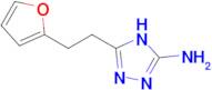 5-[2-(furan-2-yl)ethyl]-4h-1,2,4-triazol-3-amine