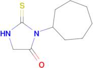 3-cycloheptyl-2-sulfanylideneimidazolidin-4-one