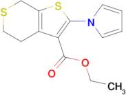 Ethyl 2-(1h-pyrrol-1-yl)-4h,5h,7h-thieno[2,3-c]thiopyran-3-carboxylate