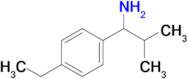 1-(4-Ethylphenyl)-2-methylpropan-1-amine