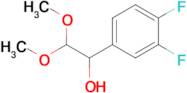 1-(3,4-Difluorophenyl)-2,2-dimethoxyethan-1-ol