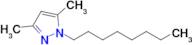 3,5-Dimethyl-1-octyl-1h-pyrazole