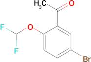 1-[5-bromo-2-(difluoromethoxy)phenyl]ethan-1-one